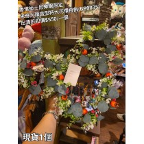 (出清) 香港迪士尼樂園限定 米奇 大頭造型特大花環掛飾 (BP0035)